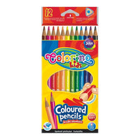 Trojhranné farbičky pre deti Colorino 12 ks