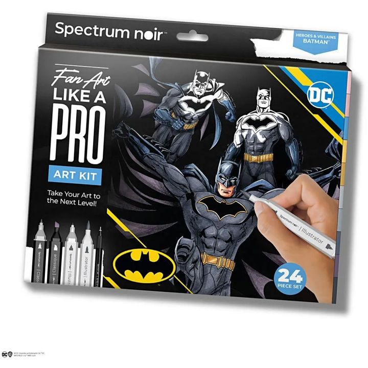 Umelecká sada na ilustrovanie Batman — obrázok 1