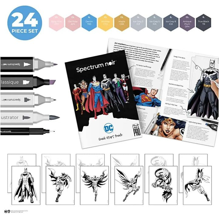 Umelecká sada na ilustrovanie Batman — obrázok 2