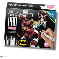 Umelecká sada na ilustrovanie Harley Quinn — obrázok 1