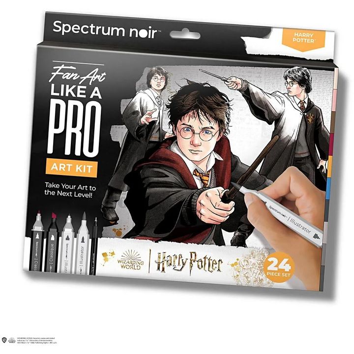 Umelecká sada na ilustrovanie Harry Potter — obrázok 1
