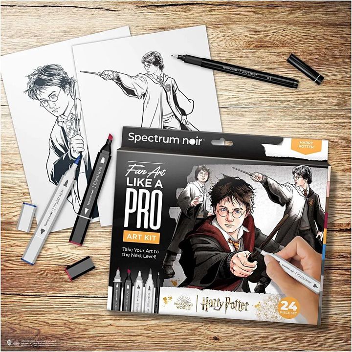 Umelecká sada na ilustrovanie Harry Potter — obrázok 4