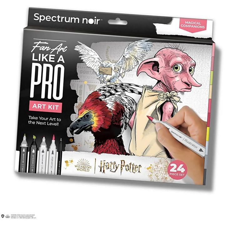 Umelecká sada na ilustrovanie Harry Potter: Magical Companions — obrázok 1