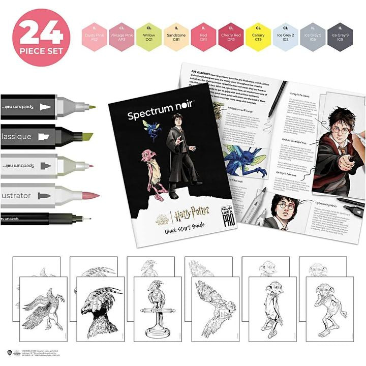 Umelecká sada na ilustrovanie Harry Potter: Magical Companions — obrázok 2