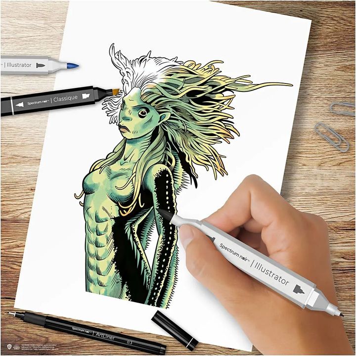 Umelecká sada na ilustrovanie Harry Potter: Magical Creatures — obrázok 2