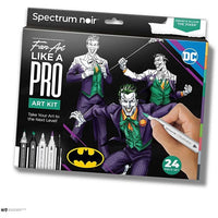 Umelecká sada na ilustrovanie Heroes and Villains : The Joker — obrázok 1