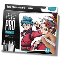 Umelecká sada na ilustrovanie Manga a Comic Heroes — obrázok 1