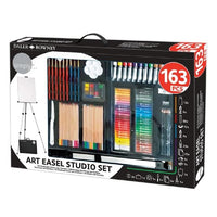 Veľký umelecký set Daler-Rowney so stojanom - 163 dielny