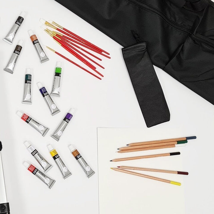Veľký umelecký set Daler-Rowney so stojanom — obrázok 5