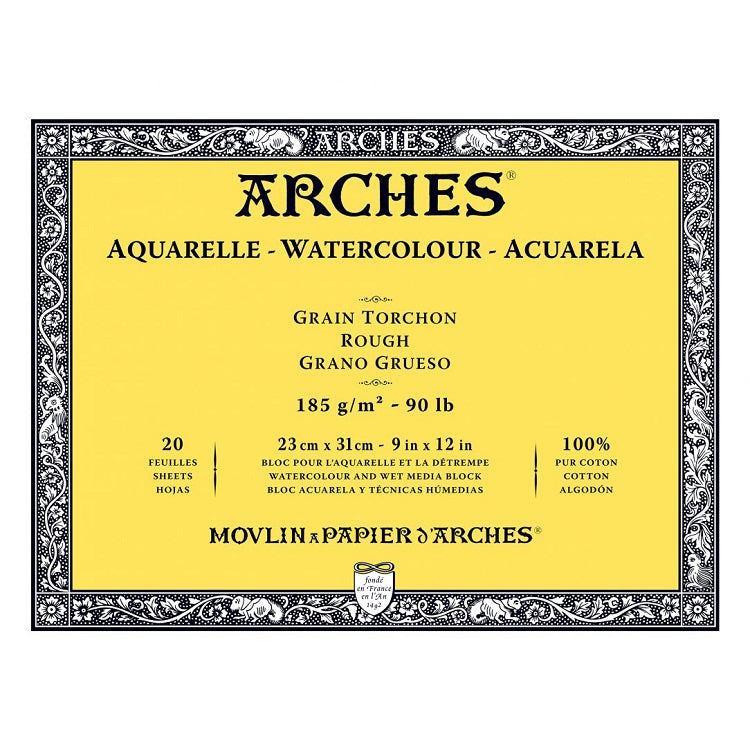 Výtvarný blok ARCHES® Aquarelle Watercolour Rough | rôzne formáty