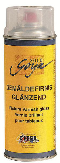 Záverečný lak v spreji Solo Goya 400 ml - lesklý
