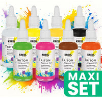 Zvýhodnený set 8 akrylových atramentov Triton Kreul 40 ml - cena za kus len 1,49€